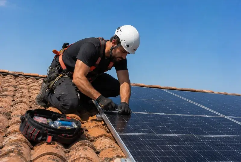 Maintenance et monitoring de panneaux solaires à Saint-Loubès